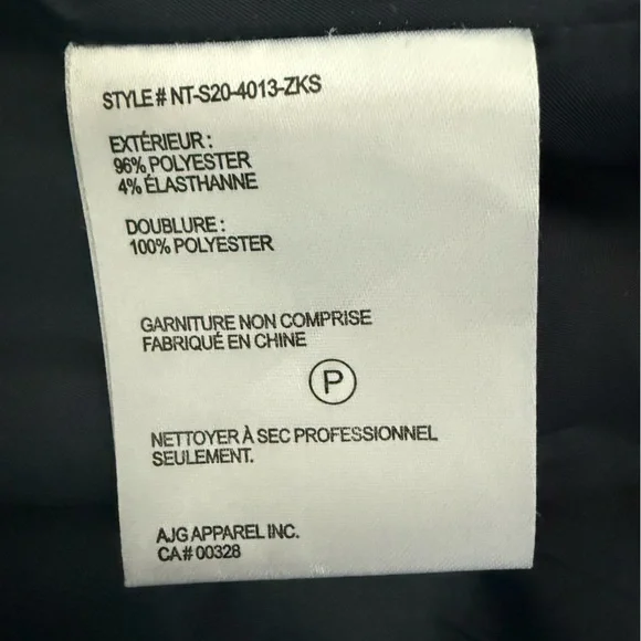 SPRING COAT, Melanie Lyne Novelti navy coat. - Picture 7 of 12